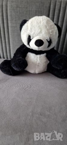 Зимна Бебешка шапка, естествена кожа отвън, плюш вътре, нова, без етикет 