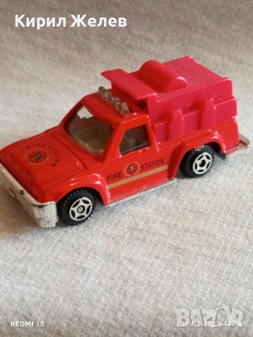 Метална количка ПОЖАРНА много красива перфектно състояние за КОЛЕКЦИОНЕРИ 31135, снимка 3 - Колекции - 53559397