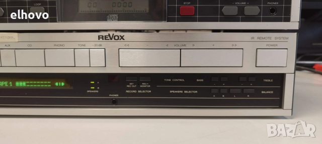Стерео усилвател, тунер и CD REVOX, снимка 4 - Ресийвъри, усилватели, смесителни пултове - 52704260