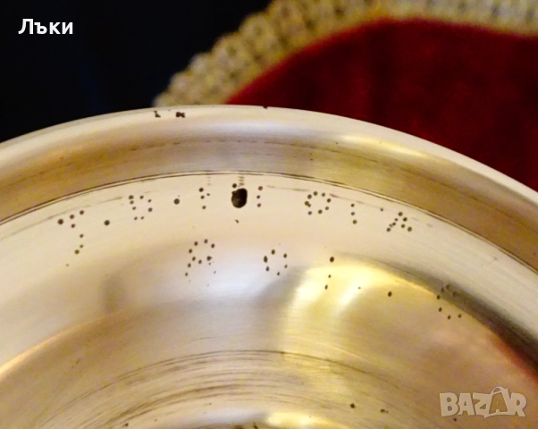 Бронзова ваза с красив цветен клетъчен емайл. , снимка 9 - Вази - 51711420