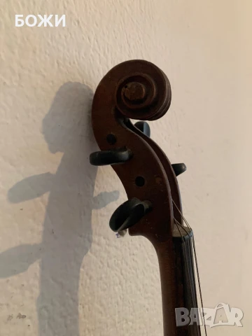 Стара ръчна цигулка – декорация, реставрация или колекция – уникат!, снимка 7 - Антикварни и старинни предмети - 50671454