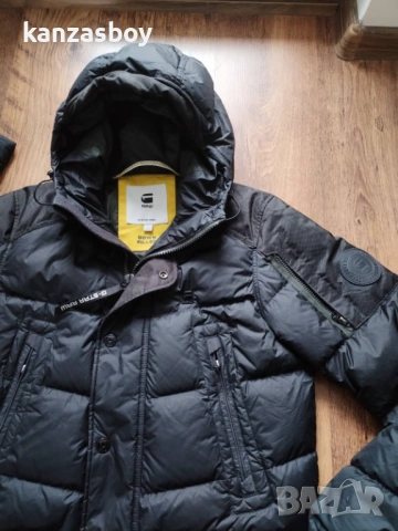 g-star whistler down parka - мъжка пухена парка ОТЛИЧНА S, снимка 3 - Якета - 53357417