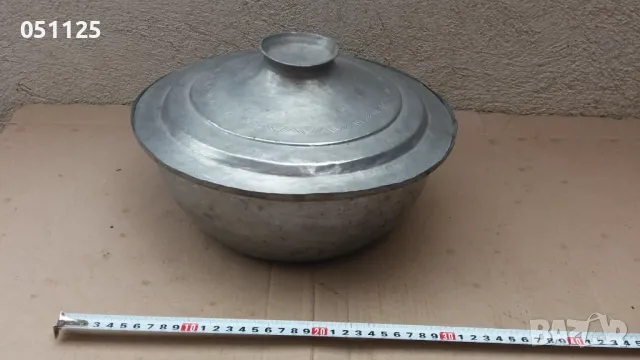 отлична кована възрожденска бакърена тенджера 