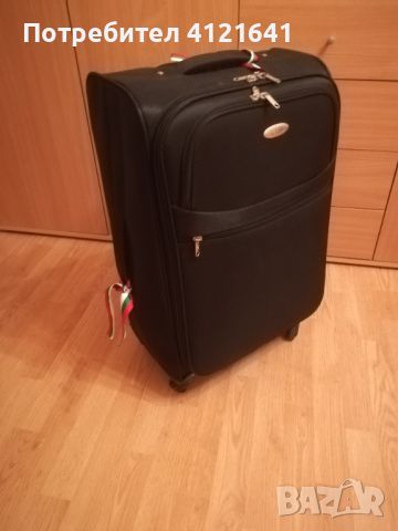 Куфар нов, размер L, 4 колелца, с калъф, снимка 3 - Други стоки за дома - 46085632