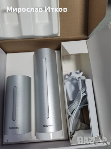 Домашна метеорологична станция Netatmo, снимка 2 - Друга електроника - 53957574