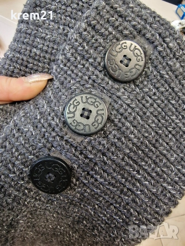 UGG дамски сиви ботуши номер 41, снимка 9 - Дамски ботуши - 53368915