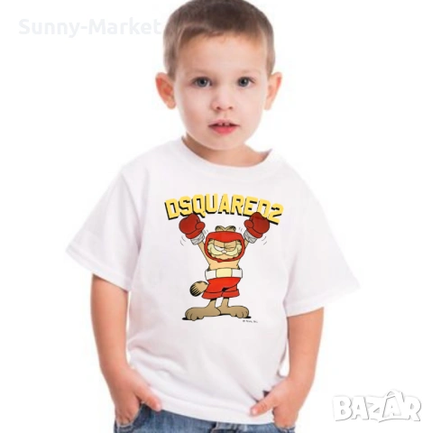 DSQUARED2 Мъжки детски и дамски тениски с къс ръкав над 20 цвята, снимка 2 - Тениски - 54102400