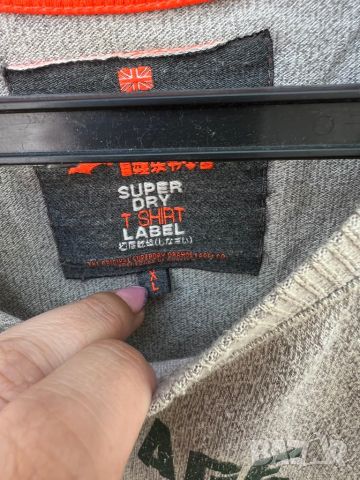 Тениска Superdry VL INFILL — размер XL, снимка 2 - Тениски - 46470090