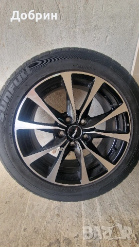 Джанти и гуми17 ки Тойота 