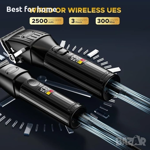 Solati Професионален комплект за подстигване и финишър за мъже, снимка 4 - Машинки за подстригване - 53282399