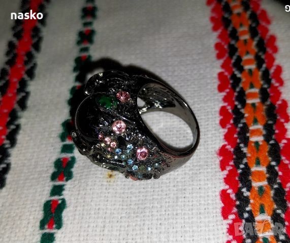 Ориенталски пръстен , снимка 2 - Антикварни и старинни предмети - 46388622