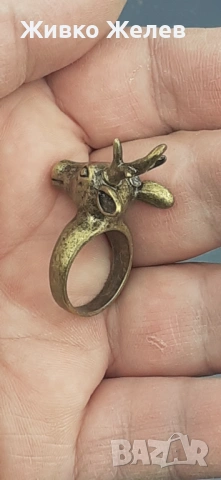 Бронзов пръстен , снимка 2 - Пръстени - 54134721