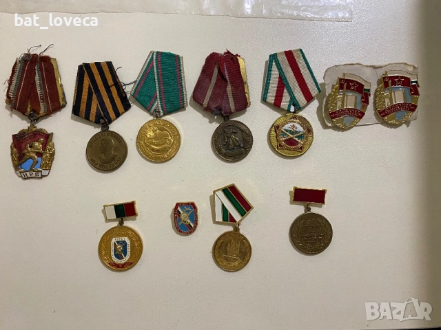 Стари български медали, няколко редки