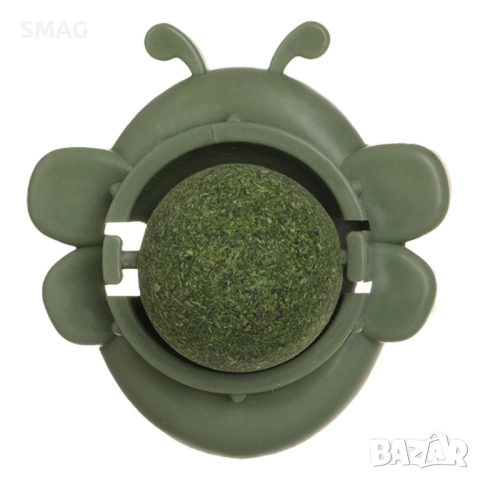 Котешка играчка за стена с въже и топче_1256491, снимка 3 - За котки - 52163405