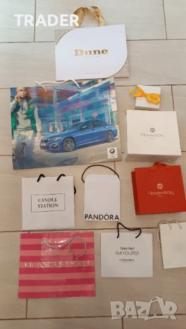 подаръчна торбичка  Guess Adidas Dune Nomination Pandora Victoria’s secret SWAROVSKI BMW Motorrad , снимка 10 - Други - 14573345