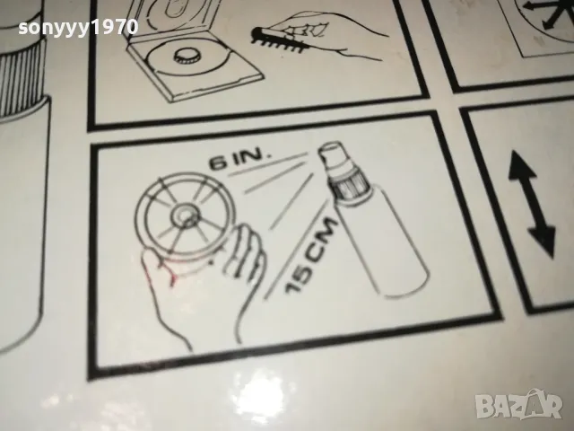 КОМПЛЕКТ ЗА ПОЧИСТВАНЕ НА ДИСКОВЕ ОТ ГЕРМАНИЯ 2002250822, снимка 15 - CD дискове - 49203153