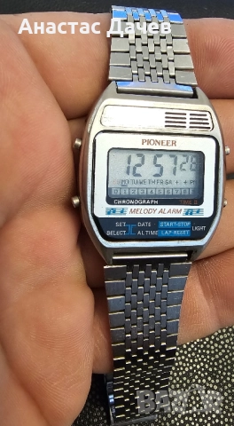 Винтидж часовник PIONER - MELODY ALARM