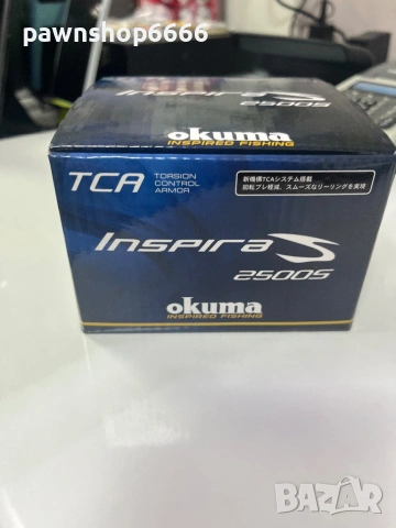 Okuma Inspira 2500S Макара с преден аванс, снимка 6 - Макари - 53437963