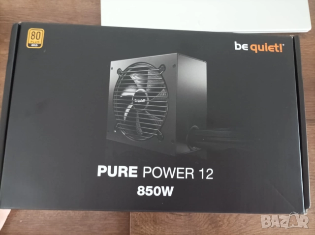 Ново Захранване be quiet! Pure Power 12  850W  80 Plus Gold, снимка 1