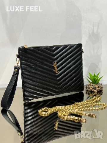 Yves Saint Laurent 💎Дамски Чанти - Клъч, снимка 5 - Чанти - 53405584