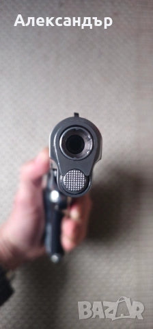 Colt 1911 A1 CO2 Хромиран и изцяло метален, снимка 6 - Въздушно оръжие - 53927797