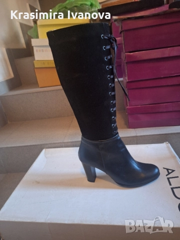 нови ботуши на Габина естествена кожа и естествен велур , снимка 5 - Дамски ботуши - 52513215