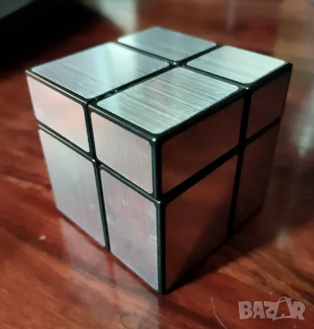 Рубик кубче Mirror Cube 2x2x2 / Огледален куб - като ново, снимка 1 - Пъзели - 48220828