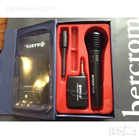 Професионален Безжичен микрофон WVNGR WG-308E, Wireless