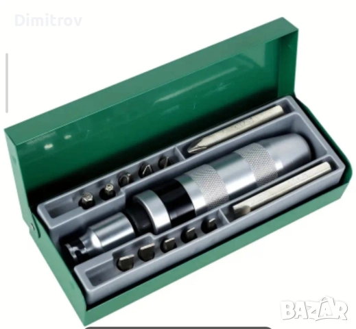 Ударна отвертка - комплект от 13 части