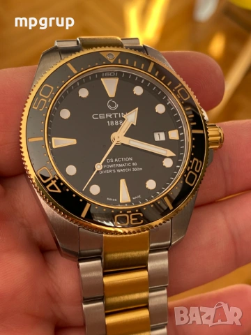 ПРОДАВАМ часовник Certina, DS Action Diver, Powermatic 80, wristwatch, 43 mm.