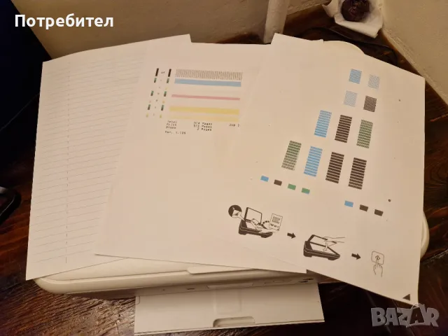 Принтер Canon TS5151 - С грешка / За части, снимка 12 - Принтери, копири, скенери - 49876440