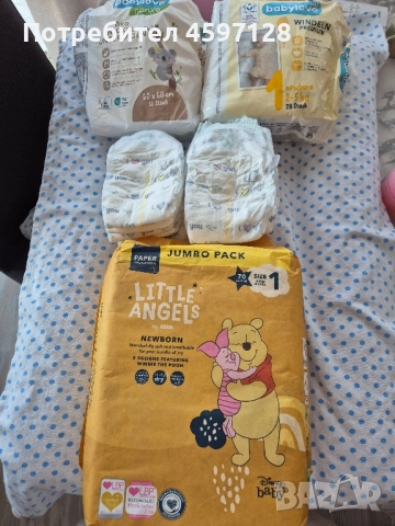 Памперси Little Angels 1 , Pampers Harmonie 1, снимка 1