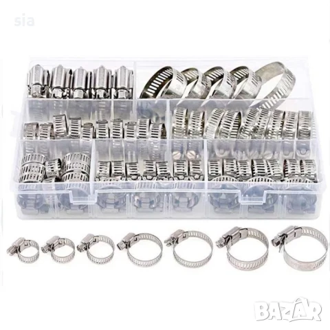 Скоби за водни съединения, 60бр, снимка 3 - Аксесоари и консумативи - 51125707