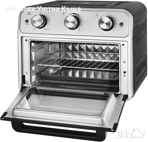 Нова Фурна Kalorik TKG AFO 2001 Airfryer Oven с Гаранция, снимка 2 - Печки, фурни - 51963875
