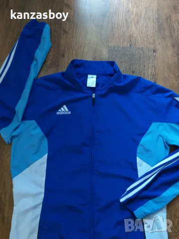 Adidas - страхотно мъжко горнище КАТО НОВО Л, снимка 2 - Спортни дрехи, екипи - 46874067