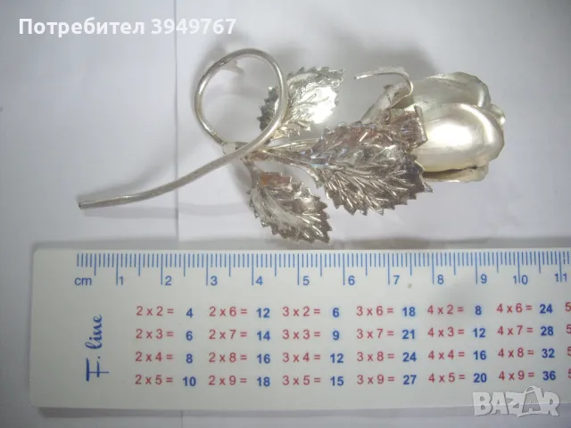 Красива метална роза., снимка 2 - Други - 50436660