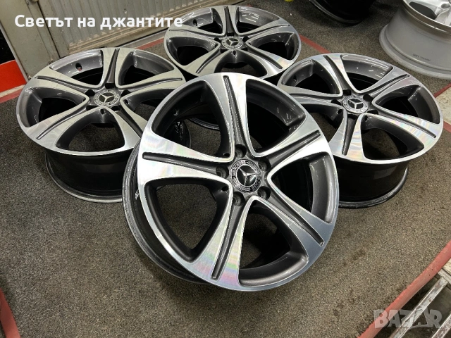 Джанти 17 Цола 5х112 Mercedes E W213 W212 Klass C Klass GLK Vito Original, снимка 3 - Гуми и джанти - 53395238