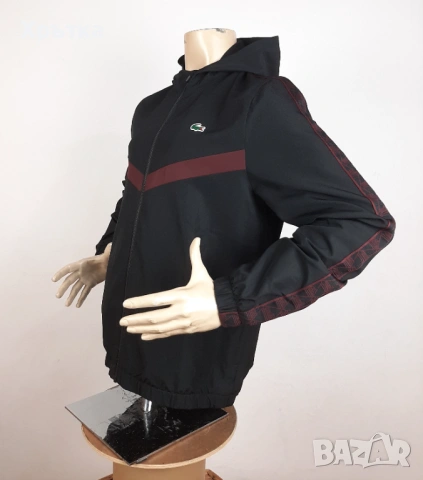 Lacoste Sport Monogram - Оригинално мъжко спортно яке размер L, снимка 5 - Якета - 53465479