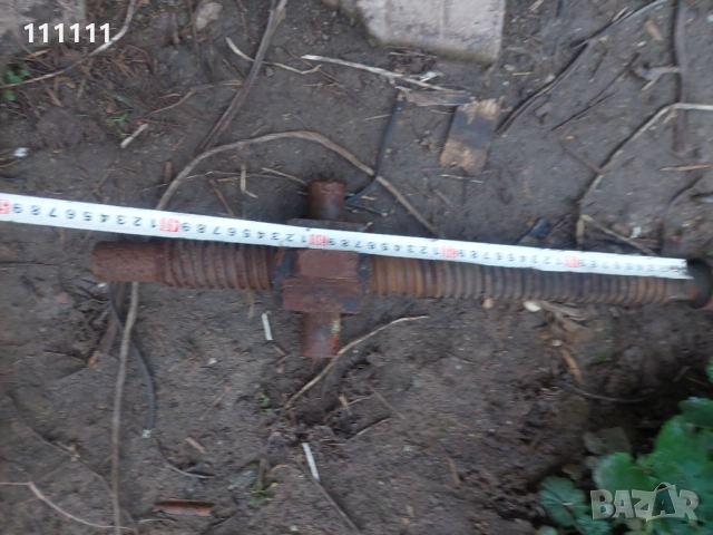 Винт голям с голяма гайка става за скоба за вадене на ризи,  лагери и за други неща , снимка 5 - Други инструменти - 52881470