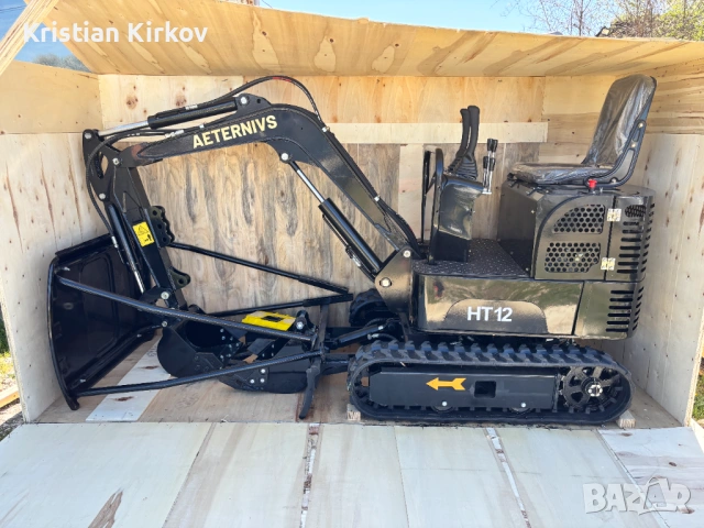 НОВ И НАЛИЧЕН мини багер, 1.2т, 2026 г., снимка 2 - Индустриална техника - 54214623