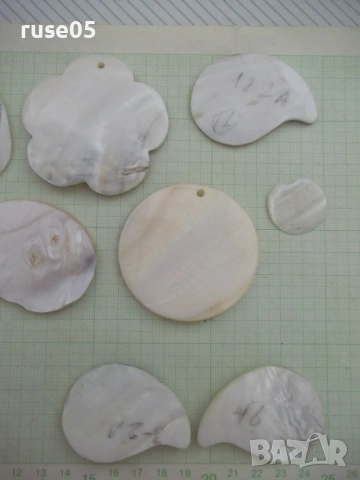 Лот от 12 бр. плочки от седеф, снимка 8 - Други стоки за дома - 53754623