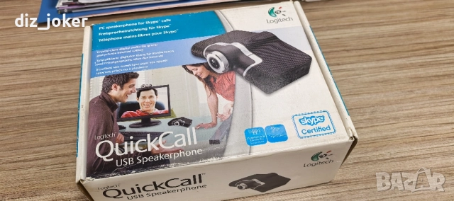 Logitech QuickCall, снимка 3 - Клавиатури и мишки - 52199071