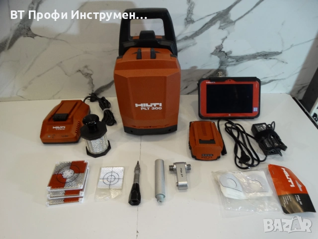 Hilti PLT 300 + PLC 400 - Роботизирана тотална станция, снимка 3 - Измервателни инструменти - 53690314