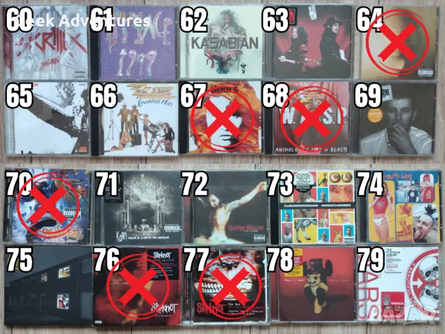 Rock/Punk Metal Music Albums CDs Оригинални Рок Пънк Музикални Дискове, снимка 5 - CD дискове - 46680866