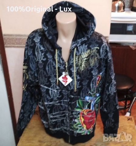 Christian Audigier-by Ed Hardy.Оргинално и марково.Дизайнерско.2ХЛ, снимка 12 - Суичъри - 45141727