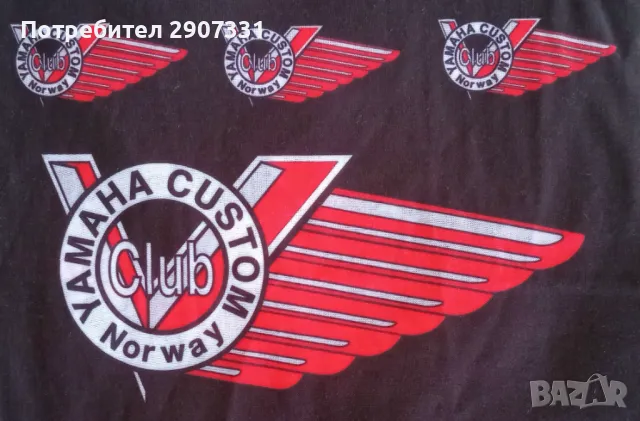 бандана Yamaha Custom Club. Норвегия, снимка 4 - Други - 46948829