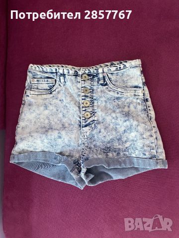 Дамски къси дънкови панталони, снимка 3 - Дънки - 45143438