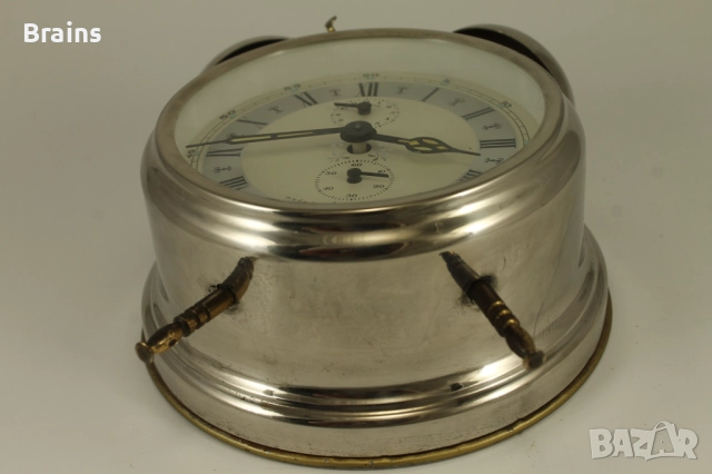 Стар Немски Будилник JERGER 1960' s, снимка 9 - Антикварни и старинни предмети - 52628223