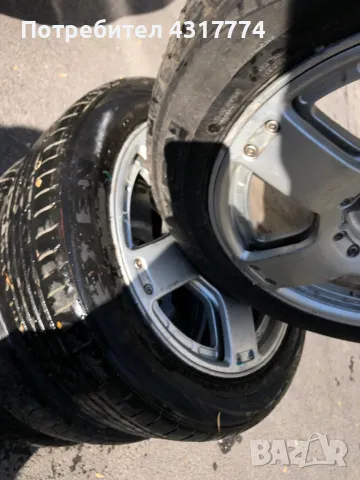 Двойни алуминиеви джанти за Ауди Алрод 215/55 R17, снимка 5 - Гуми и джанти - 48272415