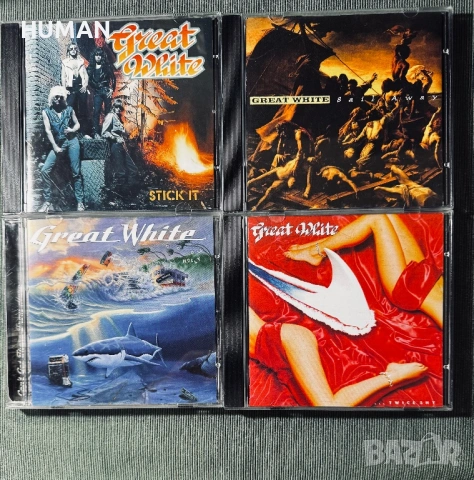 Van Halen - Great White, снимка 14 - CD дискове - 53392696